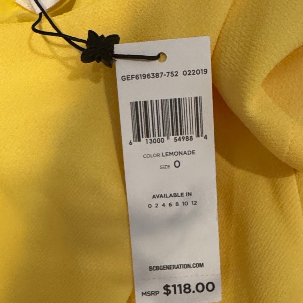 Yellow Ruffled Dress - Picture 3 of 3